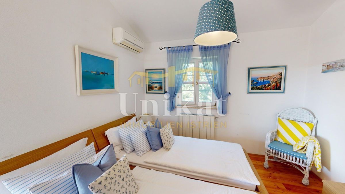 Dvojna hiša z bazenom v istrskem slogu